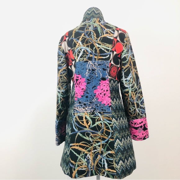 Sacred Threads Embroidered Colorful Jacket - Picture 2 of 7